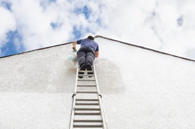 Peinture extérieure à Jouancy — façades et ravalement